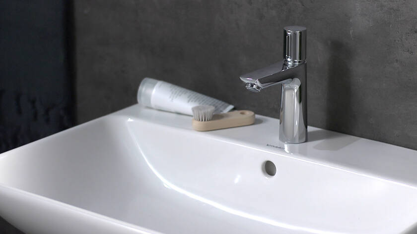 Griferia De Lavamanos Monocontrol Talis Select E Con Pop-Up Cr