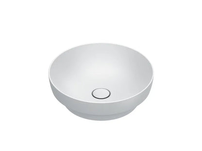 Lavamanos Sfera 45 De Semioempotrar Blanco Mate