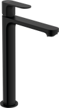 Griferia De Lavamanos Monocontrol 240 CoolStart Con Pop-Up Rebris S Negro Mate