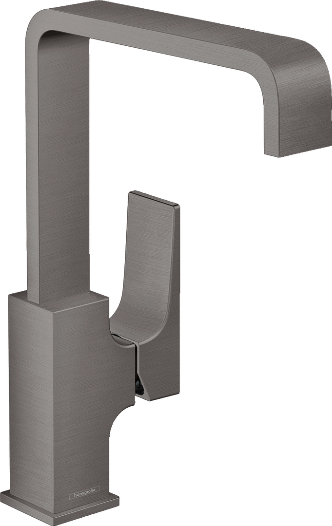 Griferia Lavamanos 230 Con Sifon Push Open Metropol Brushed Black Chrome
