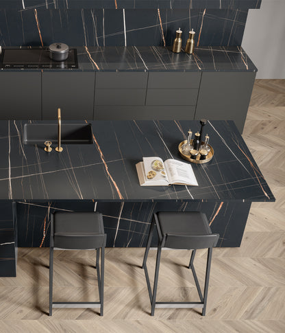 *** Porcelanato Sahara Noir Mate 160x320 M2 12mm