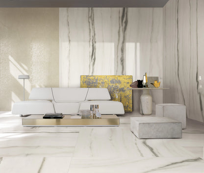 Porcelanato Prexious White Fantasy Glossy 160x320 6MM M2