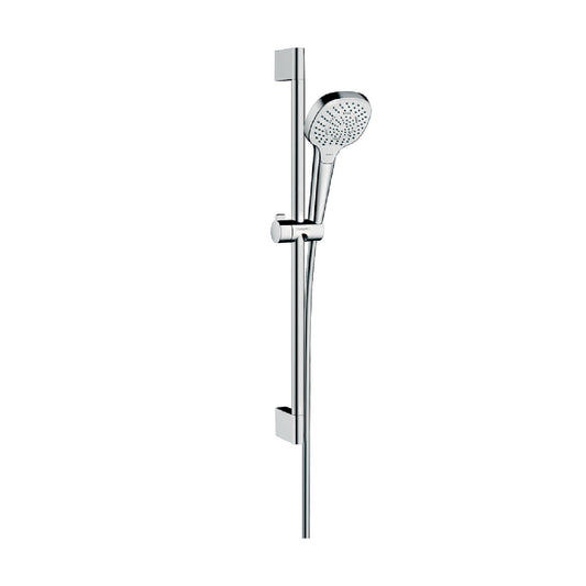La Barra de Ducha Croma Select E 65 cm Blanco y Cromo