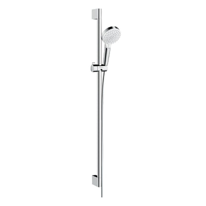 Barra de ducha Crometa Vario 90 cm – Blanco/Cromo