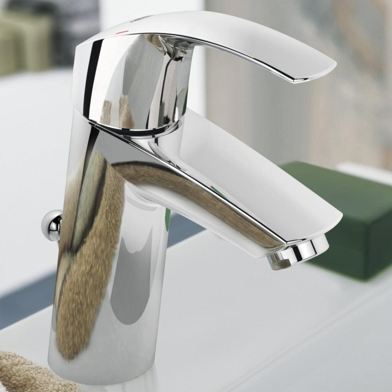 Grifería para lavabo 1/2″ tamaño M Eurosmart
