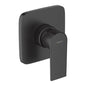 Mezclador Vernis Shape escudo cuadrado negro mate